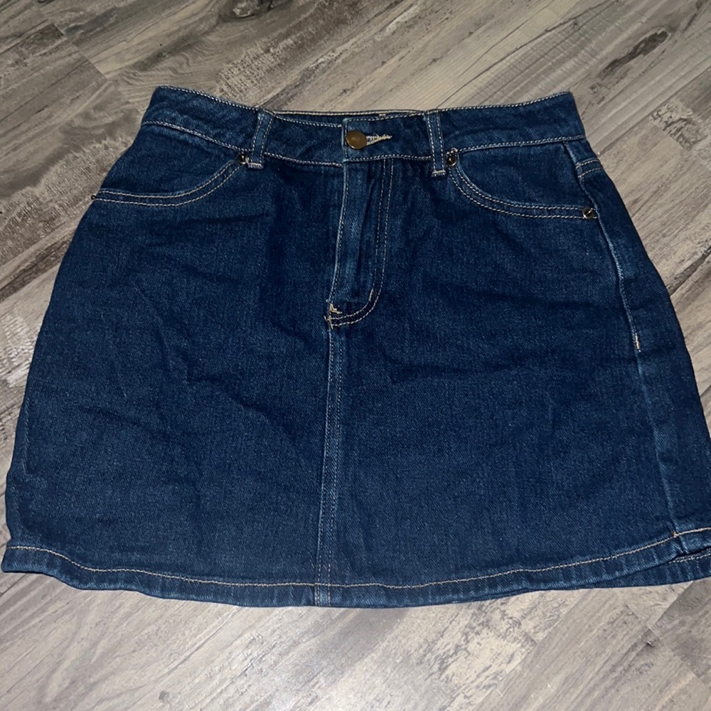 Denim skirt